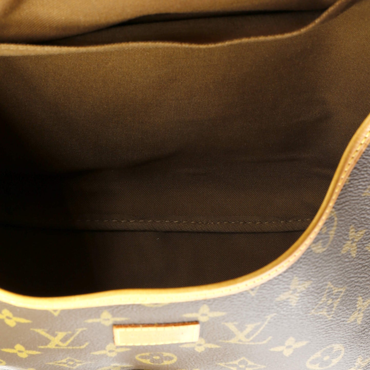 Louis Vuitton Saumur Handbag Monogram Canvas 35