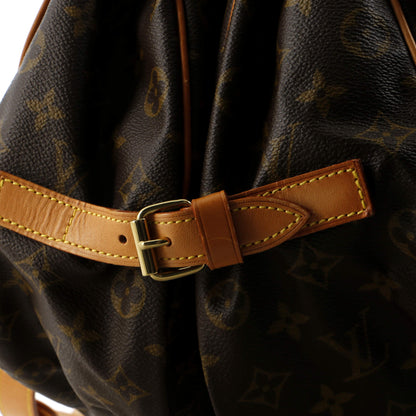 Louis Vuitton Saumur Handbag Monogram Canvas 35