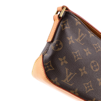 Louis Vuitton Trotteur Handbag Monogram Canvas