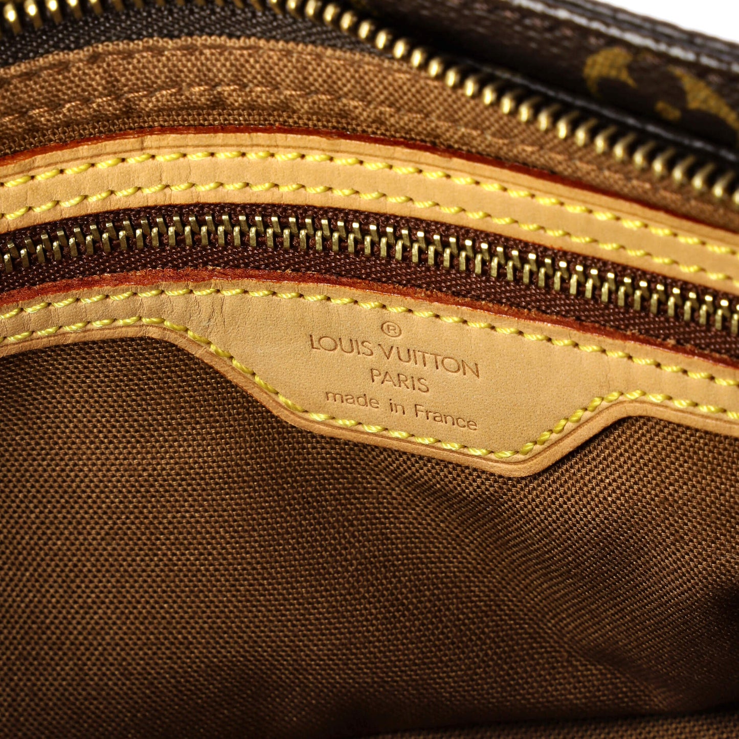 Louis Vuitton Trotteur Handbag Monogram Canvas