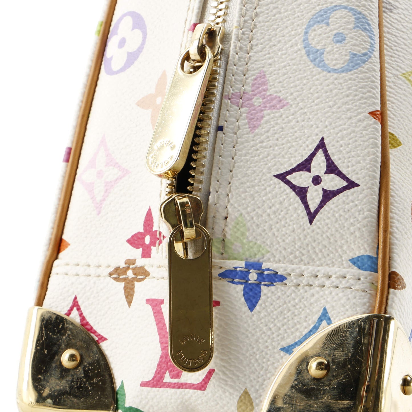 Louis Vuitton Trouville Handbag Monogram Multicolor