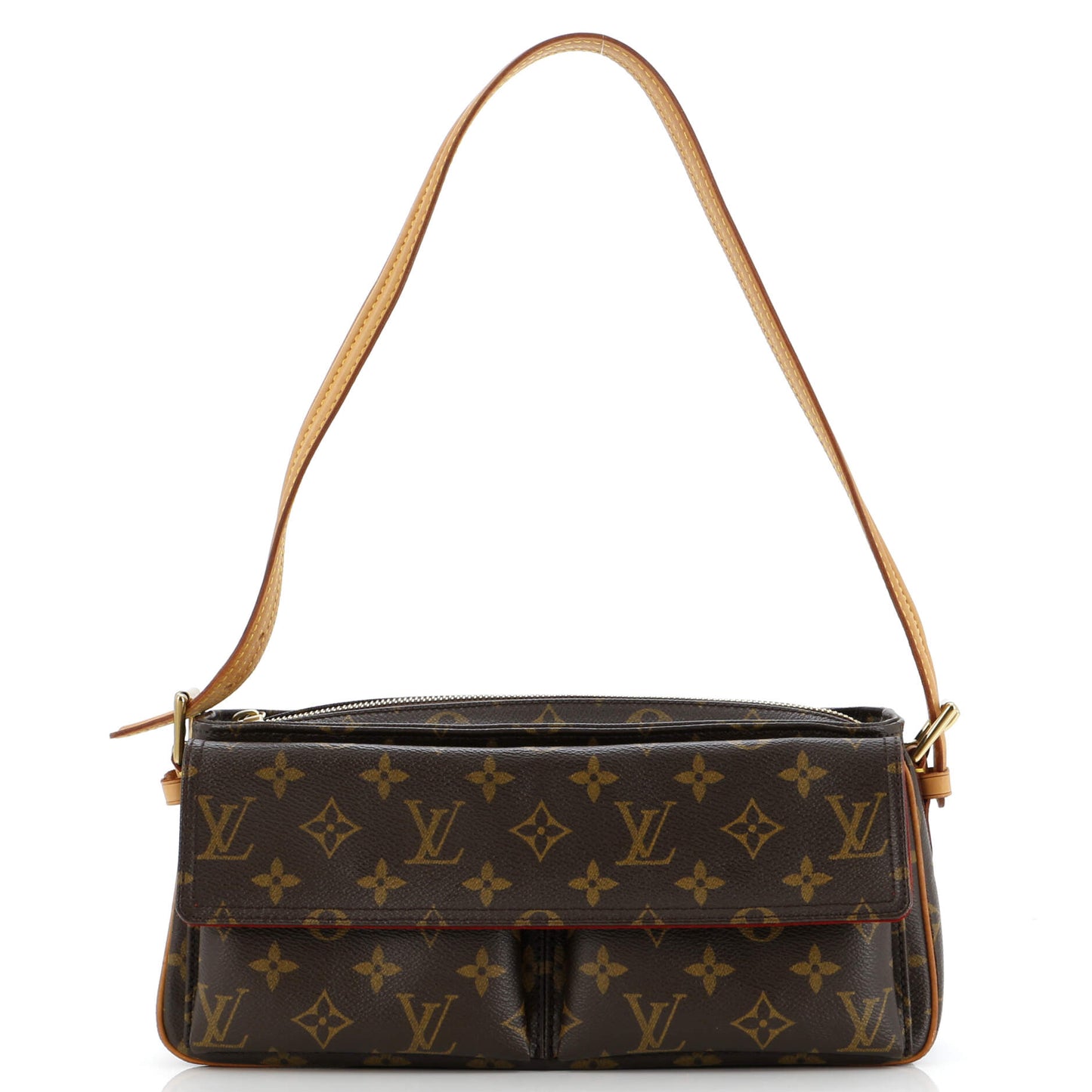 Louis Vuitton Viva Cite Handbag Monogram Canvas MM