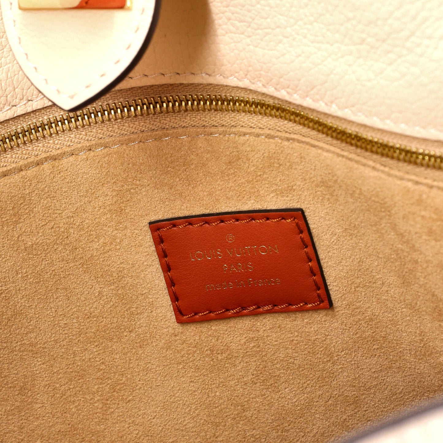 Louis Vuitton On My Side Tote Monogram Tuffetage Leather MM