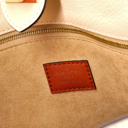 Louis Vuitton On My Side Tote Monogram Tuffetage Leather MM