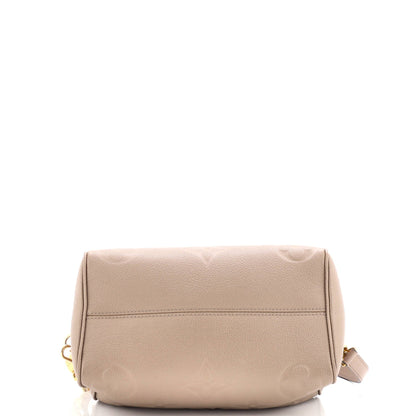 Louis Vuitton Speedy Bandouliere Bag Monogram Empreinte Giant 25