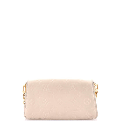 Louis Vuitton Pochette Metis Wallet on Chain Monogram Empreinte Leather