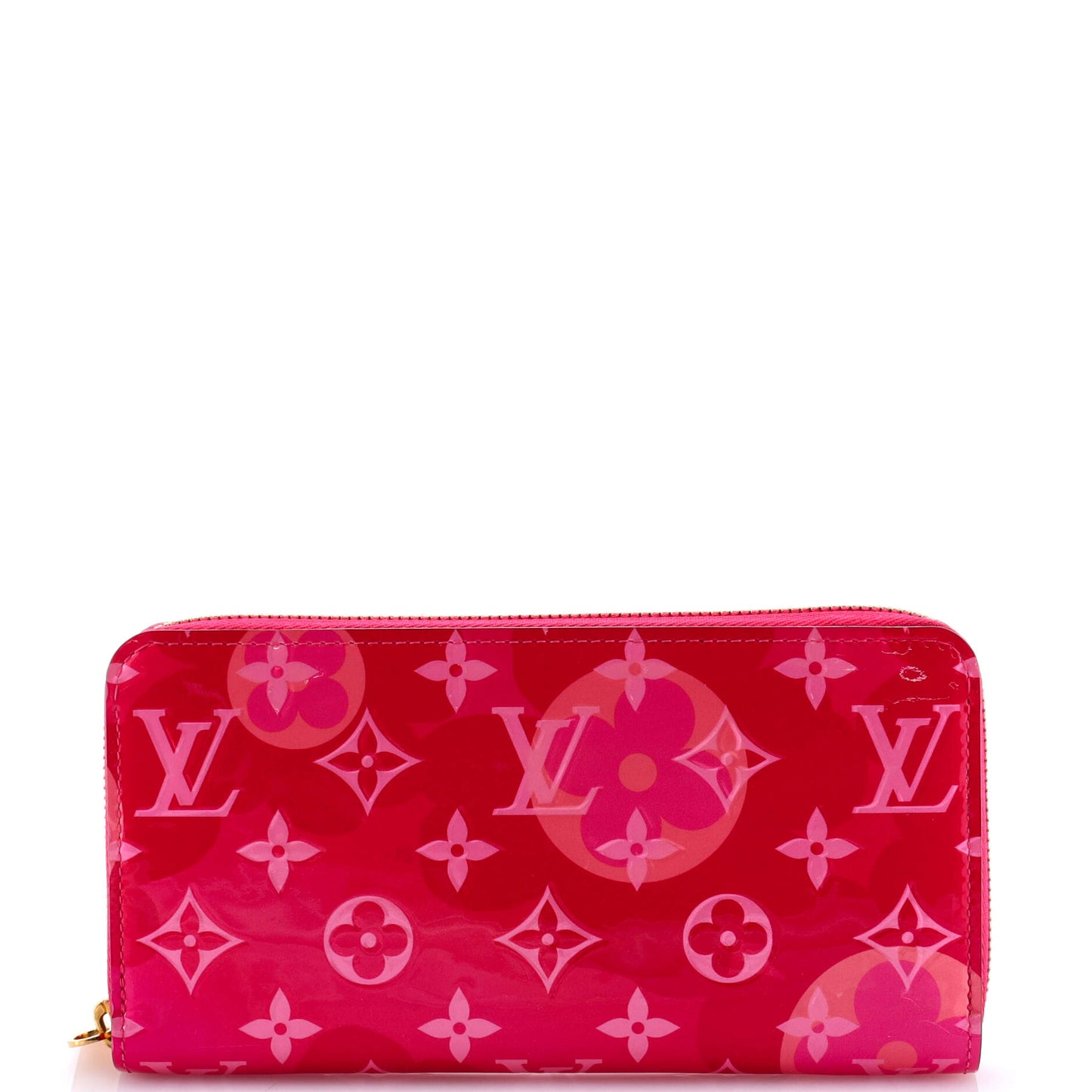 Louis Vuitton Zippy Wallet Limited Edition Valentine Floral Monogram Vernis