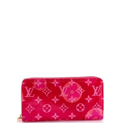 Louis Vuitton Zippy Wallet Limited Edition Valentine Floral Monogram Vernis