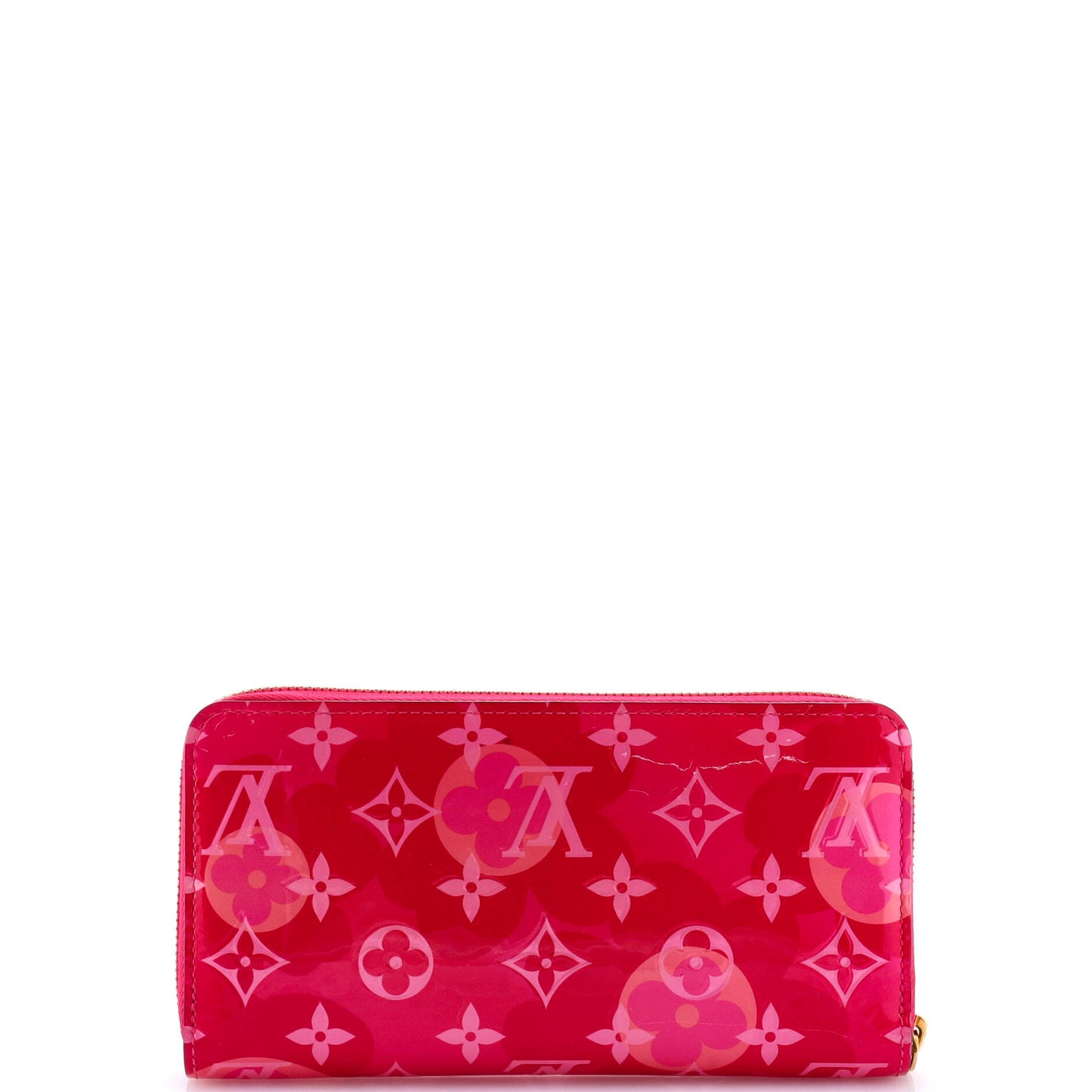 Louis Vuitton Zippy Wallet Limited Edition Valentine Floral Monogram Vernis