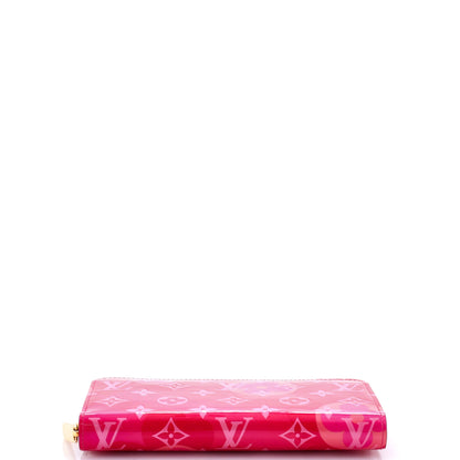 Louis Vuitton Zippy Wallet Limited Edition Valentine Floral Monogram Vernis