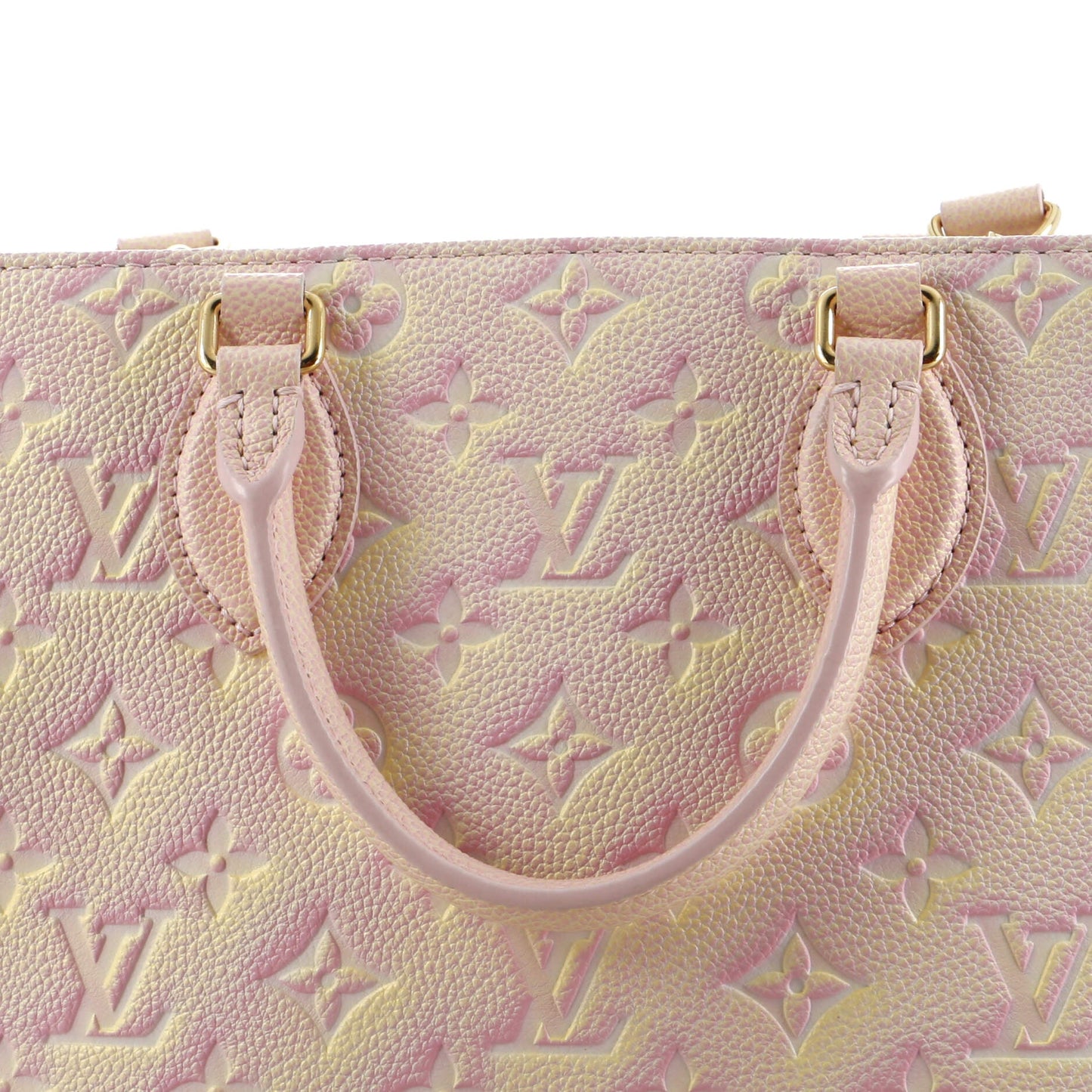 Louis Vuitton OnTheGo Tote Stardust Monogram Empreinte Leather PM