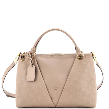 Louis Vuitton V Tote Monogram Empreinte Leather MM