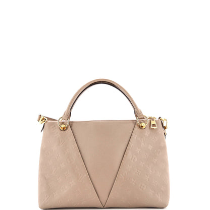 Louis Vuitton V Tote Monogram Empreinte Leather MM