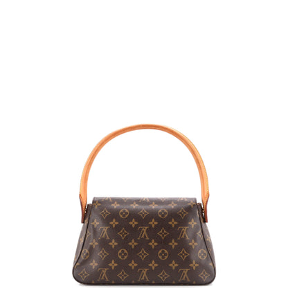 Louis Vuitton Looping Handbag Monogram Canvas Mini