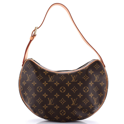 Louis Vuitton Croissant Handbag Monogram Canvas MM