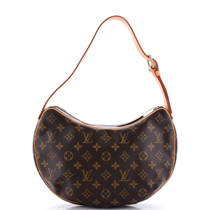 Louis Vuitton Croissant Handbag Monogram Canvas MM