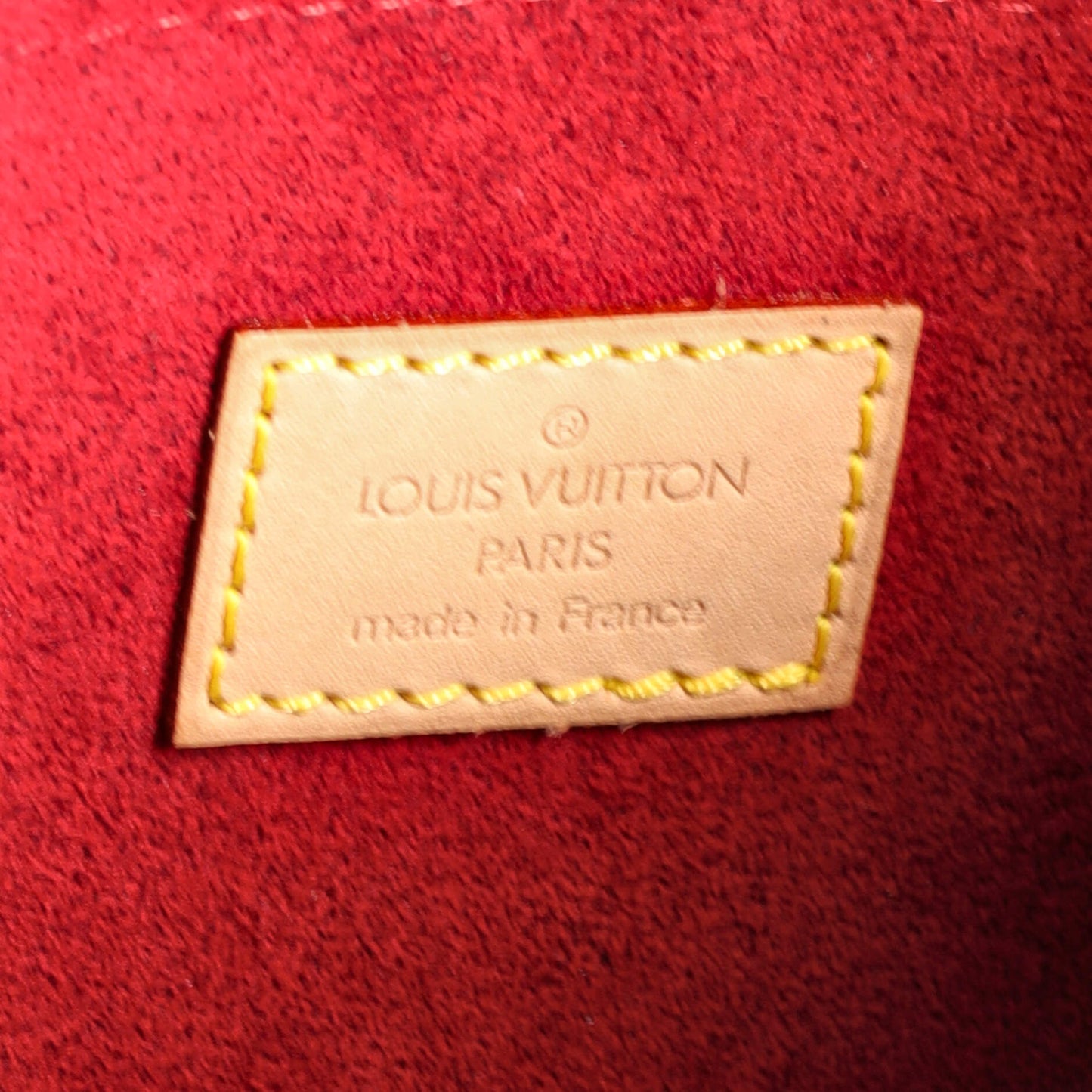 Louis Vuitton Croissant Handbag Monogram Canvas MM