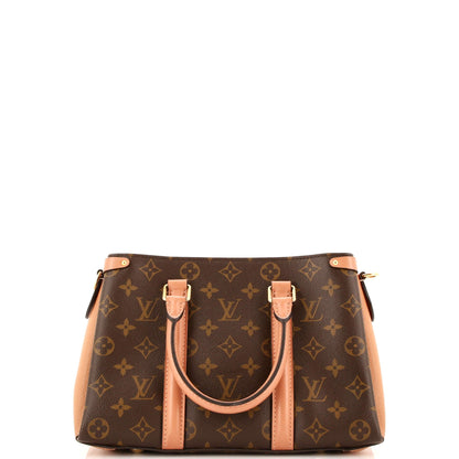 Louis Vuitton Soufflot Tote Monogram Canvas with Leather BB
