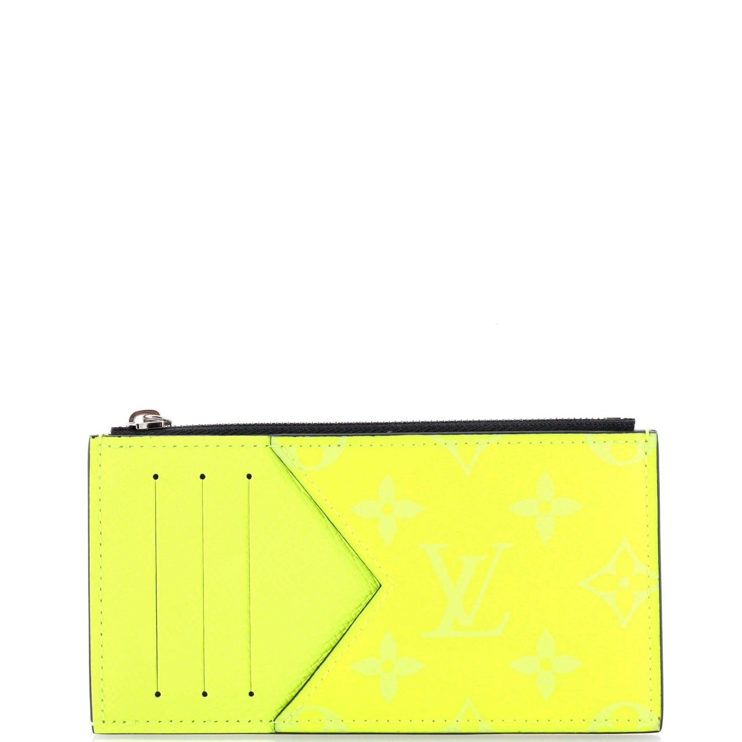 Louis Vuitton Coin Card Holder Monogram Taigarama