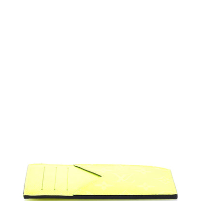 Louis Vuitton Coin Card Holder Monogram Taigarama