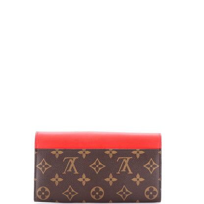Louis Vuitton Tribal Mask Sarah Wallet Monogram Canvas and Leather
