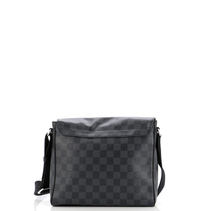 Louis Vuitton District Messenger Bag Limited Edition Damier Graphite LV League PM