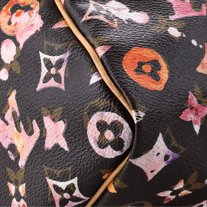 Louis Vuitton Speedy Handbag Monogram Watercolor Aquarelle 35