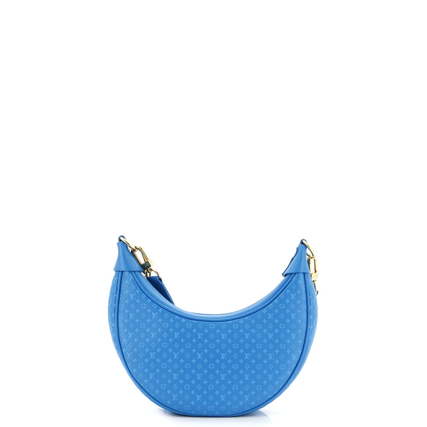 Louis Vuitton Loop Handbag Nanogram Embossed Leather