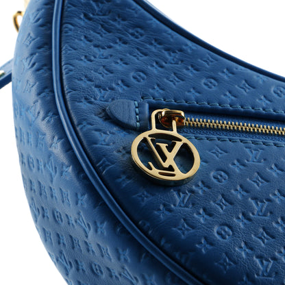 Louis Vuitton Loop Handbag Nanogram Embossed Leather