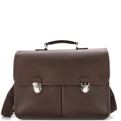 Louis Vuitton Anton Briefcase Taiga Leather