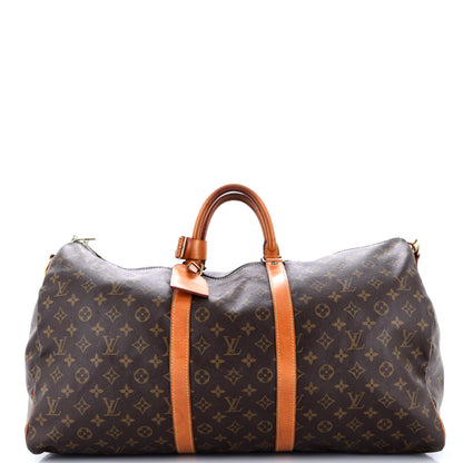 Louis Vuitton Keepall Bandouliere Bag Monogram Canvas 55