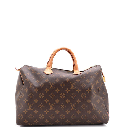 Louis Vuitton Speedy Handbag Monogram Canvas 35