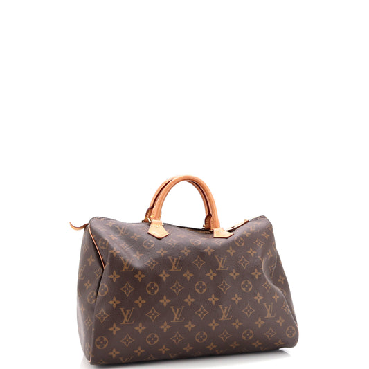 Louis Vuitton Speedy Handbag Monogram Canvas 35
