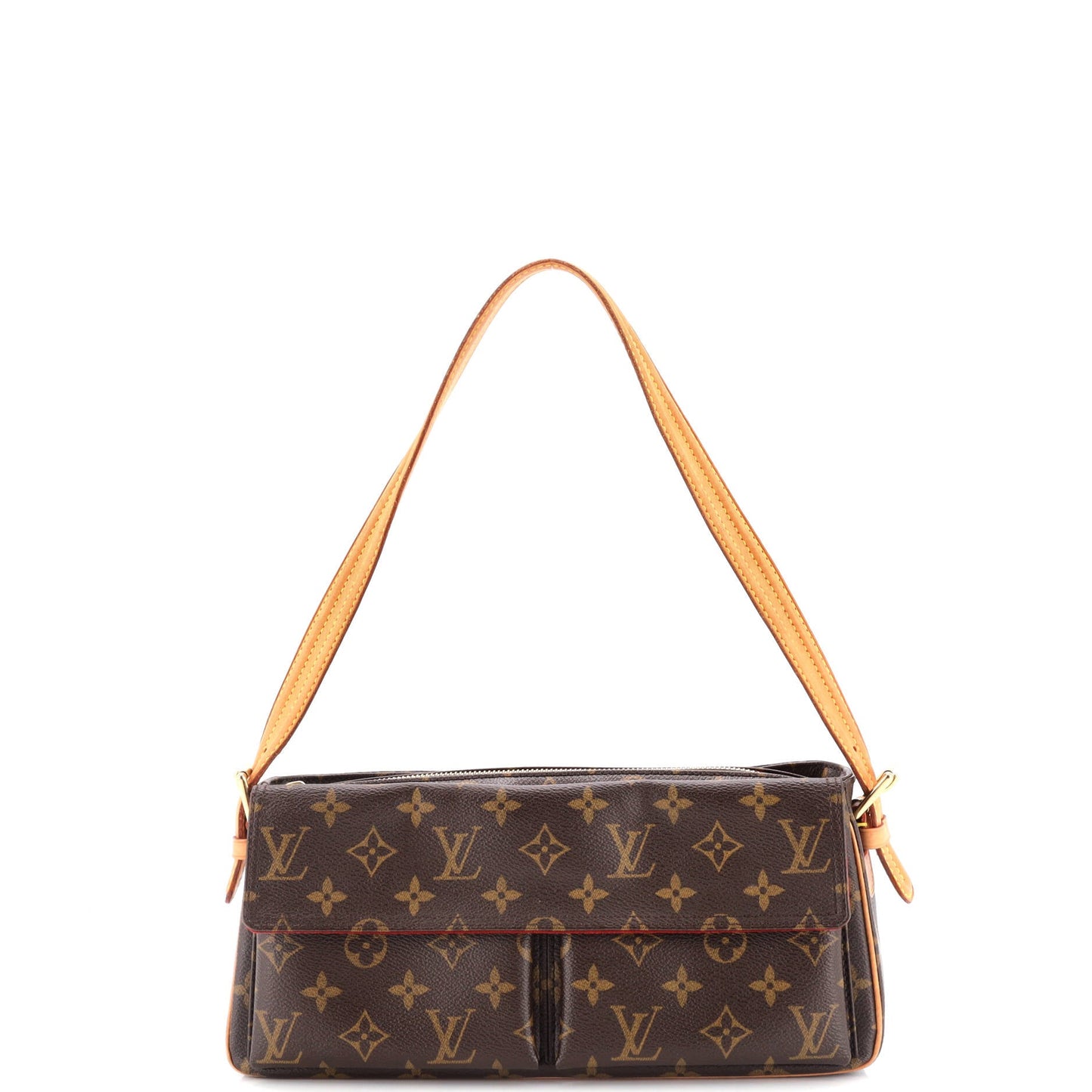 Louis Vuitton Viva Cite Handbag Monogram Canvas MM