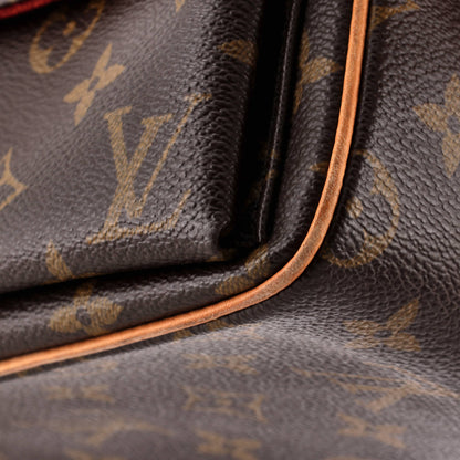 Louis Vuitton Viva Cite Handbag Monogram Canvas MM