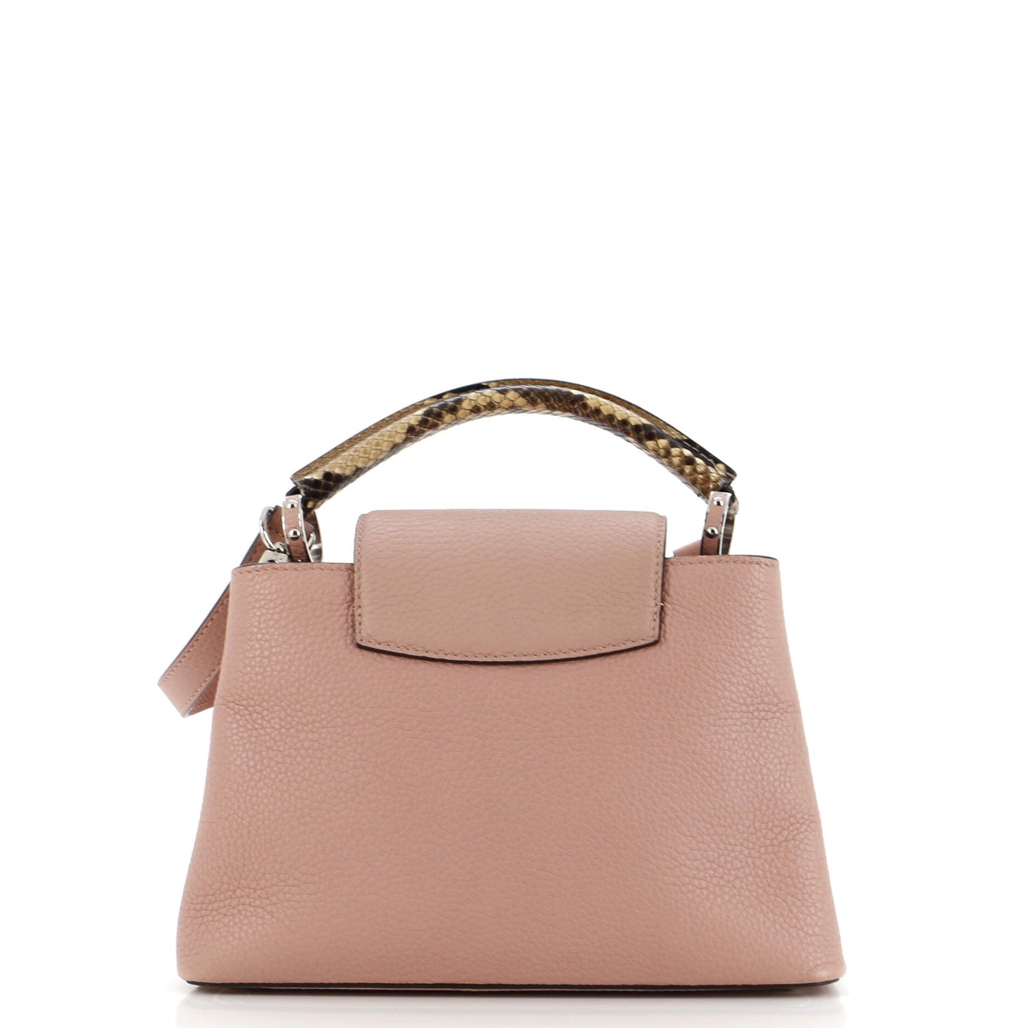 Louis Vuitton Capucines Bag Leather with Python BB