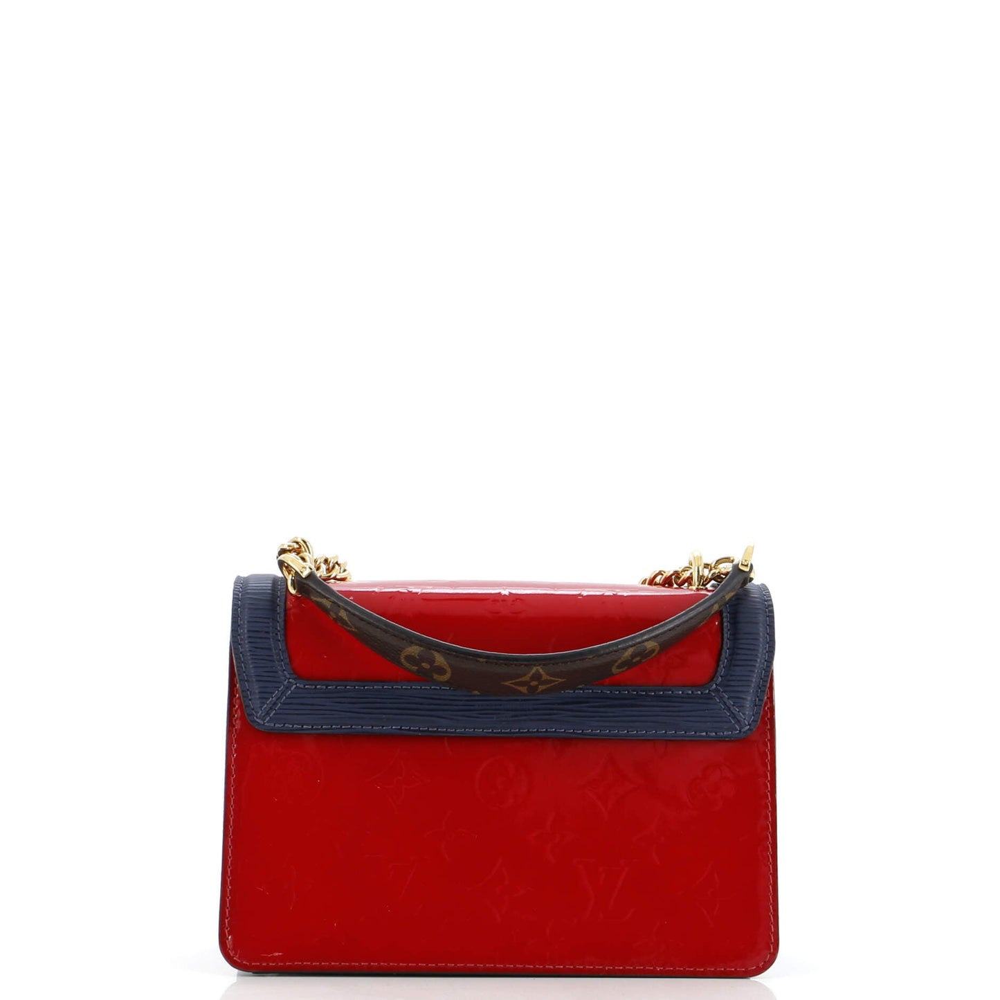 Louis Vuitton Wynwood Handbag Monogram Vernis with Monogram Canvas and Epi Leather
