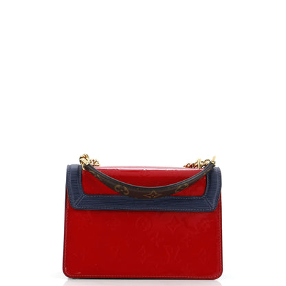 Louis Vuitton Wynwood Handbag Monogram Vernis with Monogram Canvas and Epi Leather