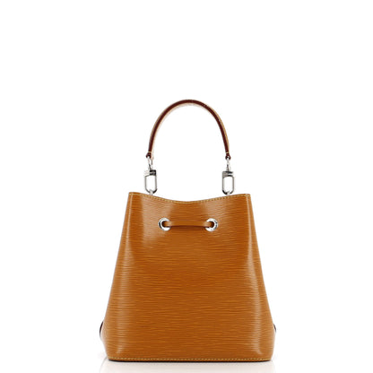Louis Vuitton NeoNoe Handbag Epi Leather with Logo Jacquard Strap BB