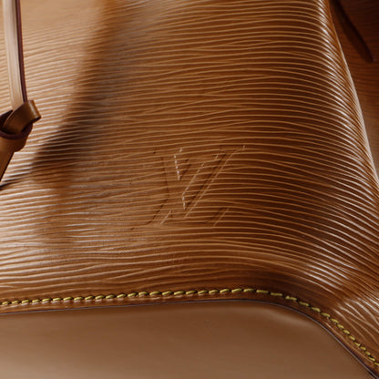 Louis Vuitton NeoNoe Handbag Epi Leather with Logo Jacquard Strap BB