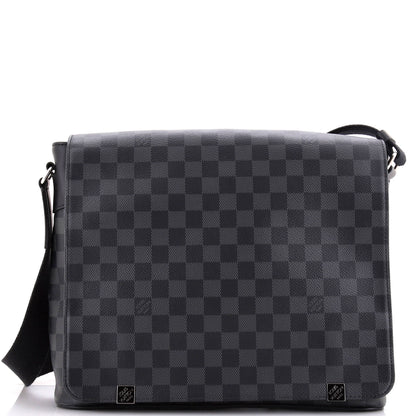 Louis Vuitton District NM Messenger Bag Damier Graphite GM