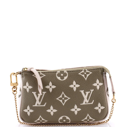 Louis Vuitton Pochette Accessoires Spring in the City Monogram Empreinte Leather Mini