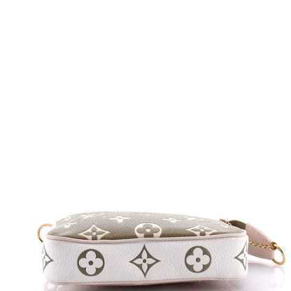 Louis Vuitton Pochette Accessoires Spring in the City Monogram Empreinte Leather Mini