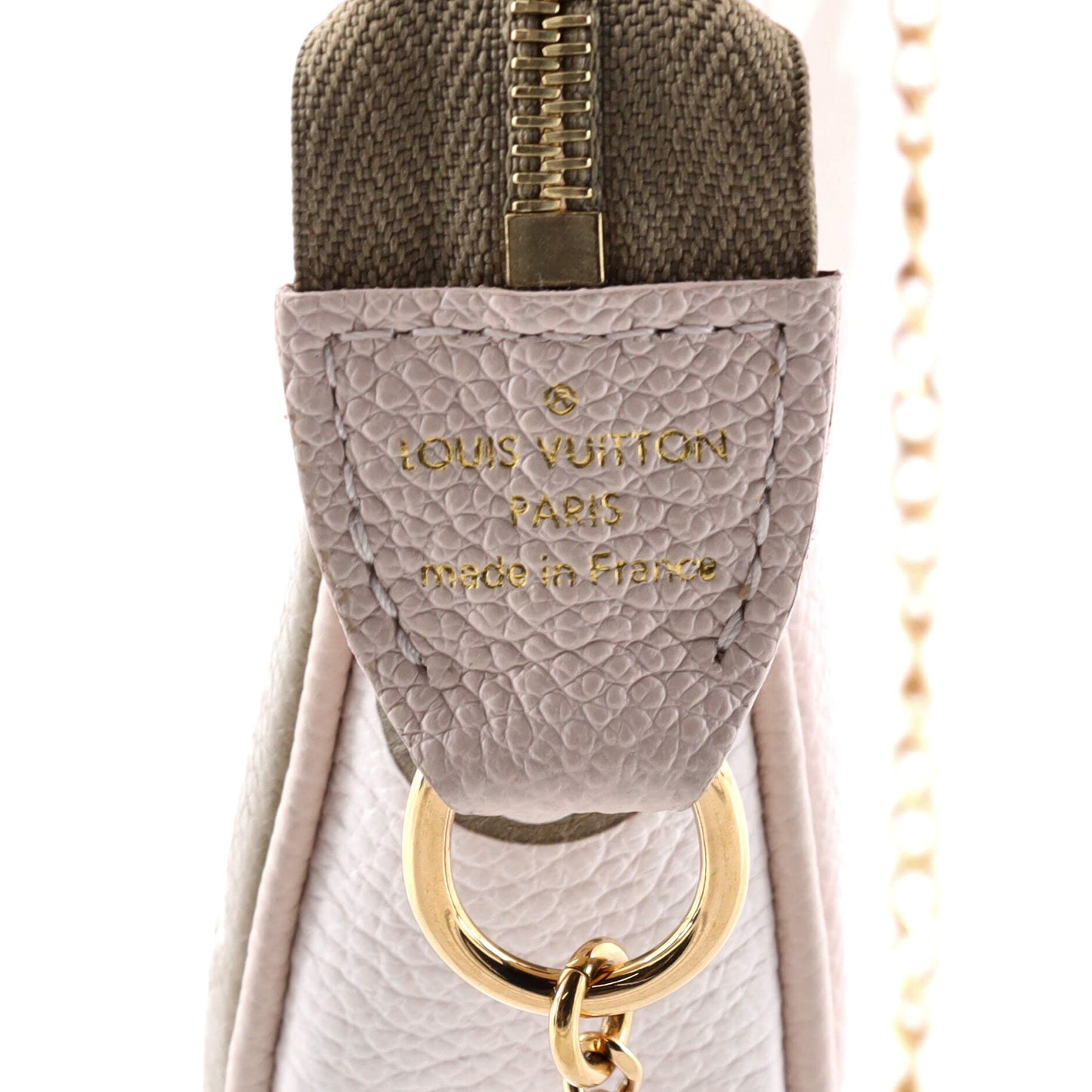 Louis Vuitton Pochette Accessoires Spring in the City Monogram Empreinte Leather Mini