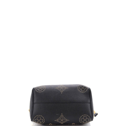 Louis Vuitton Speedy Bandouliere Bag Studded Monogram Giant Leather 25
