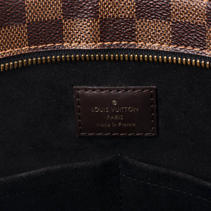 Louis Vuitton Jersey Handbag Damier with Leather
