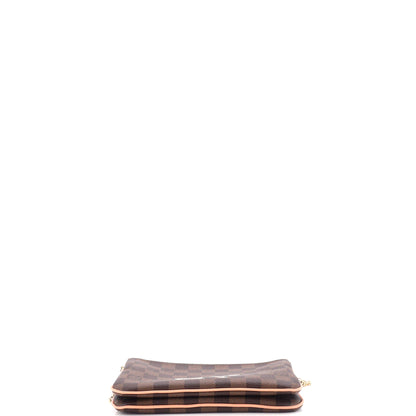 Louis Vuitton Double Zip Pochette Damier
