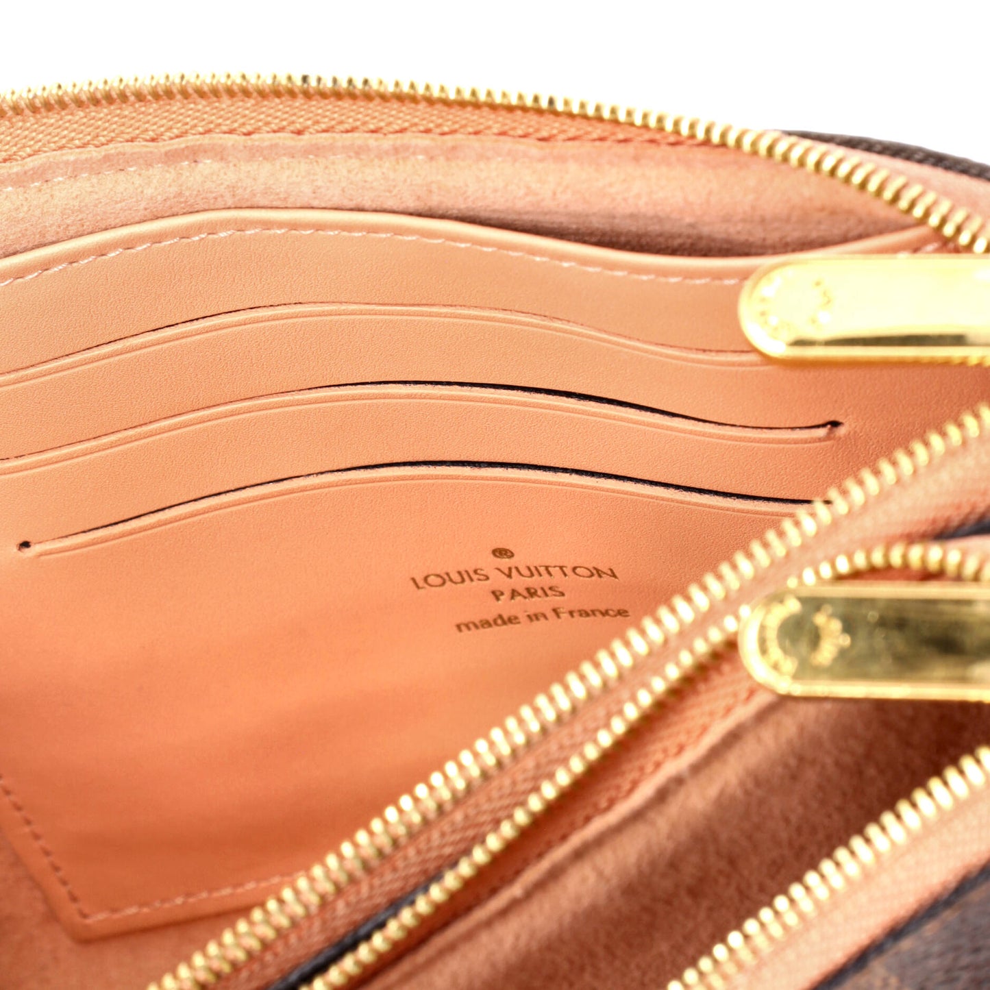 Louis Vuitton Double Zip Pochette Damier