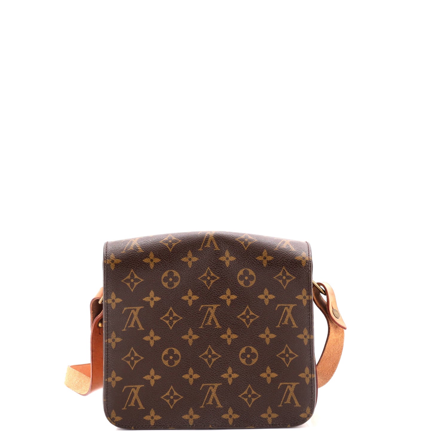 Louis Vuitton Cartouchiere Handbag Monogram Canvas MM