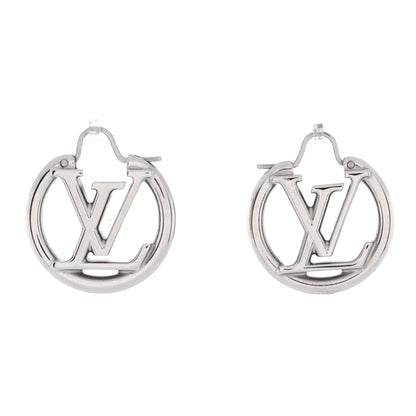 Louis Vuitton Louise Hoop Earrings Metal PM